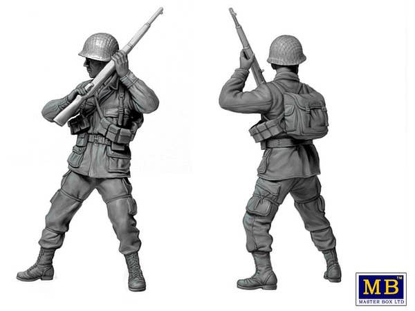 MASTER BOX 1/35 Take one more grenade Screaming Eagles, 101st Airborne (Air Assault) Division, Europe, 1944-1945 | 4820113080685