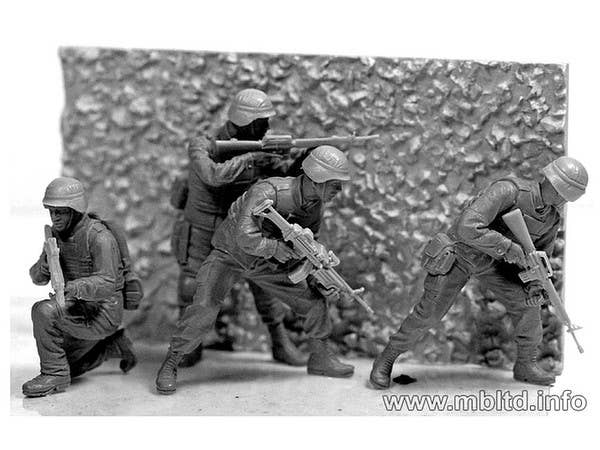 MASTER BOX 1/35 Iraq events. Kit #1, US Marines | 4820113080241