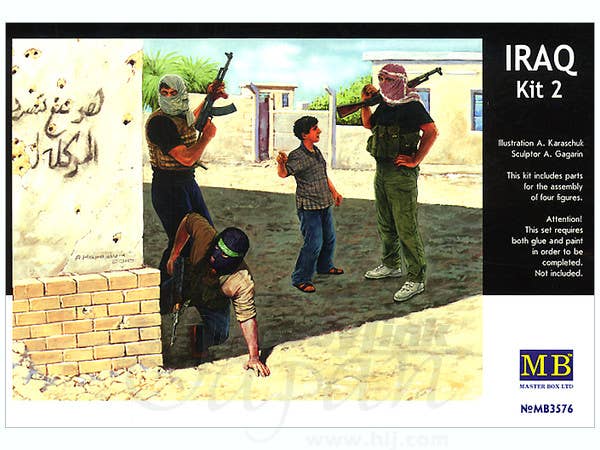 MASTER BOX 1/35 Iraq events. Kit #2, Insurgence | 4820113080258