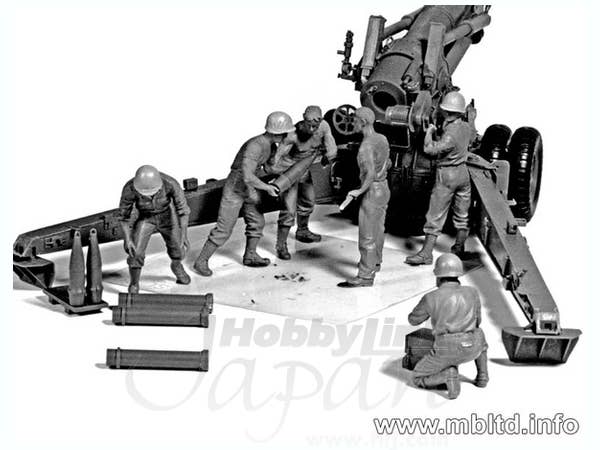 MASTER BOX 1/35 US Artillery Crew | 4820113080265