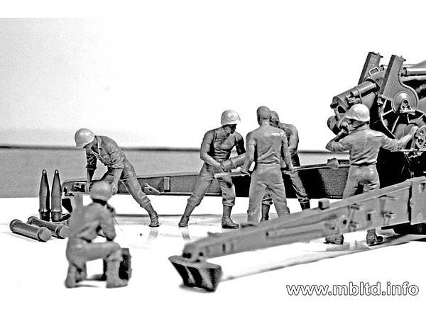 MASTER BOX 1/35 US Artillery Crew | 4820113080265