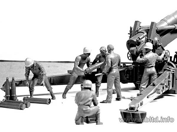MASTER BOX 1/35 US Artillery Crew | 4820113080265