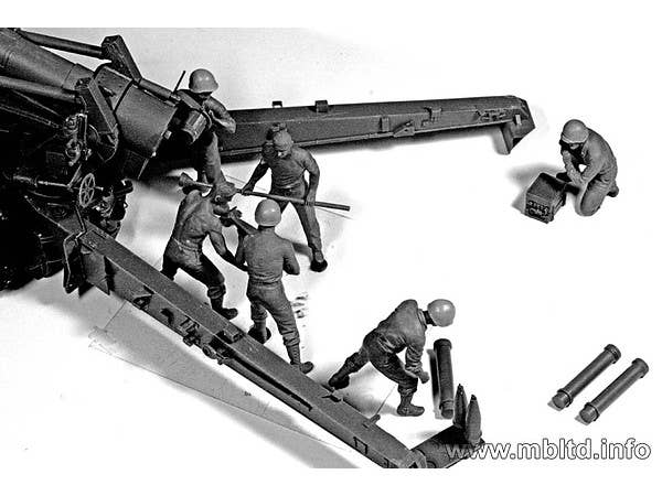 MASTER BOX 1/35 US Artillery Crew | 4820113080265