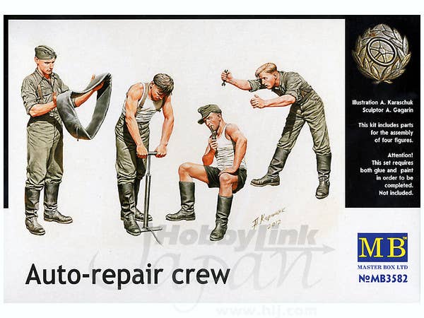 MASTER BOX 1/35 Auto-Repair Crew | 4820113080210