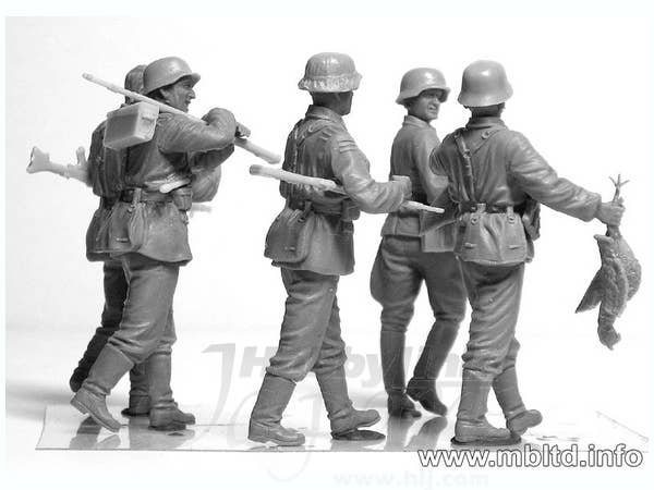 MASTER BOX 1/35 German Elite Infantry, Eastern Front, WW II era | 4820113080432