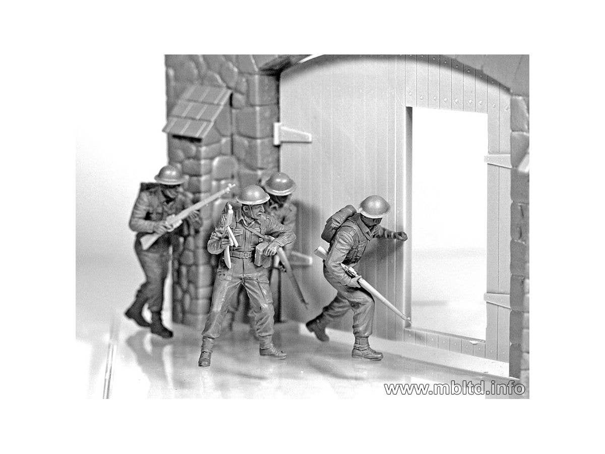 MASTER BOX 1/35 British Infantry. Western Europe. 1944-1945 | 4820113080456