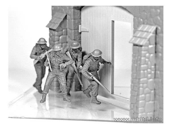 MASTER BOX 1/35 British Infantry. Western Europe. 1944-1945 | 4820113080456