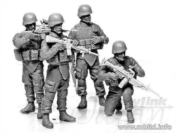 MASTER BOX 1/35 US Check Point in Iraq | 4820113080418