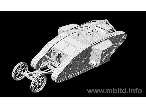 Master Box 1/72 Mk.I 'Male' British Tank, Somme Battle period, 1916 | 4820113081231