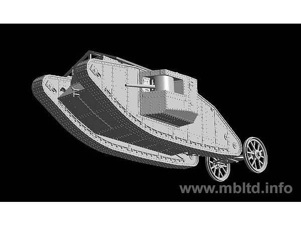 Master Box 1/72 Mk.I 'Male' British Tank, Somme Battle period, 1916 | 4820113081231