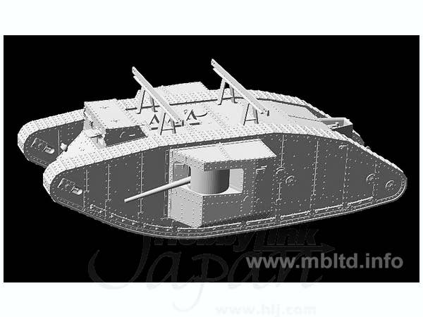 Master Box 1/72 Mk.I 'Male' British Tank, Special Modification for the Gaza Strip | 4820113081255