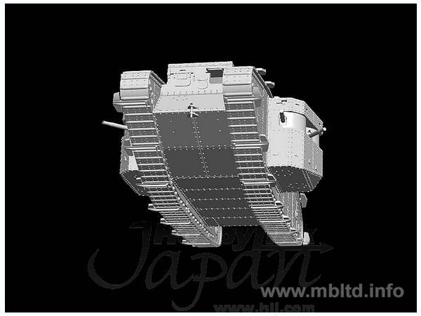 Master Box 1/72 Mk.II 'Female' British Tank, Arras Battle period, 1917 | 4820113081286