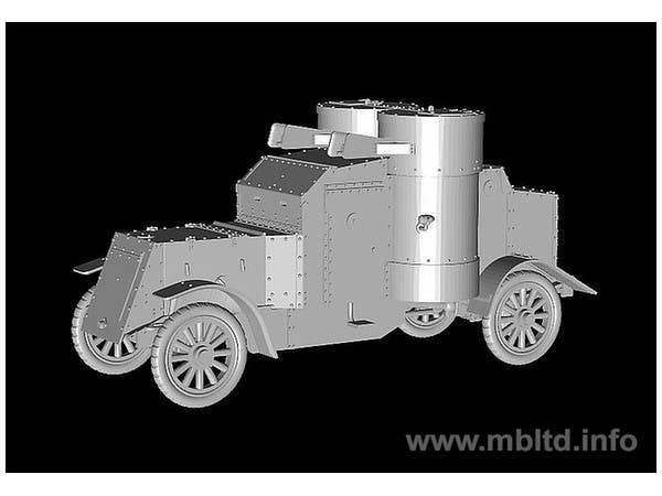 Master Box 1/72 British Armoured Car, Austin, Mk.III, WW I Era | 4820113080593