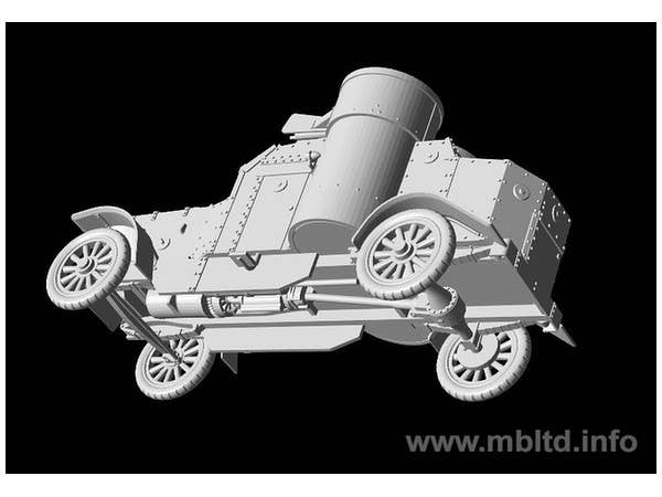 Master Box 1/72 British Armoured Car, Austin, Mk.III, WW I Era | 4820113080593