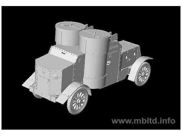 Master Box 1/72 British Armoured Car, Austin, Mk.III, WW I Era | 4820113080593