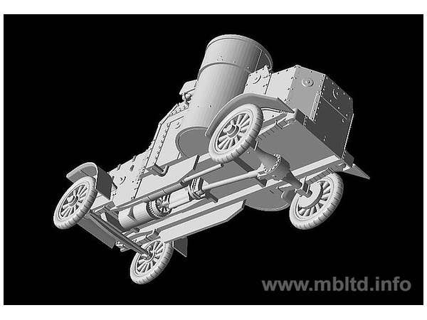 Master Box 1/72 British Armoured Car, Austin, Mk.III, WW I Era | 4820113080593