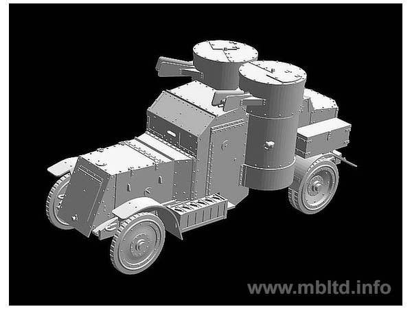 Master Box 1/72 British Armoured Car, Austin, Mk.IV, WW I Era | 4820113080586
