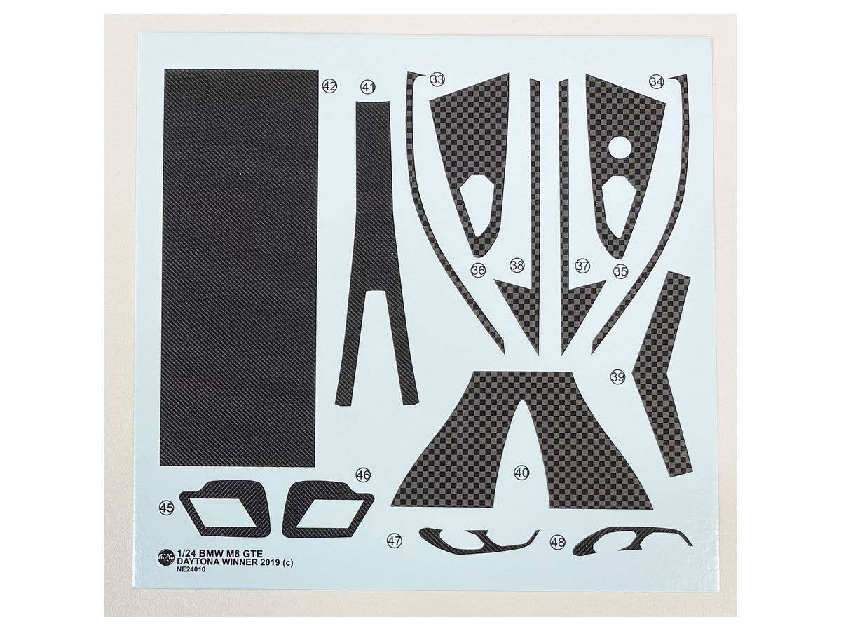 Platz NuNu 1/24 Detail-up Parts for BMW M8 GTE DAYTONA WINNER 2019 | 4545782068030