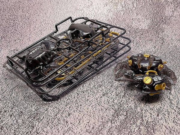 Orange Cat Industry Aquaculture Tank Series 007 Fiddler Crab (Gold Black) Model Kit | 6973848780271