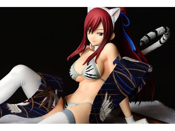 FAIRY TAIL ERZA SCARLET WHITE TIGER GRAVURE 1/6 PVC FIG | 4560321854592