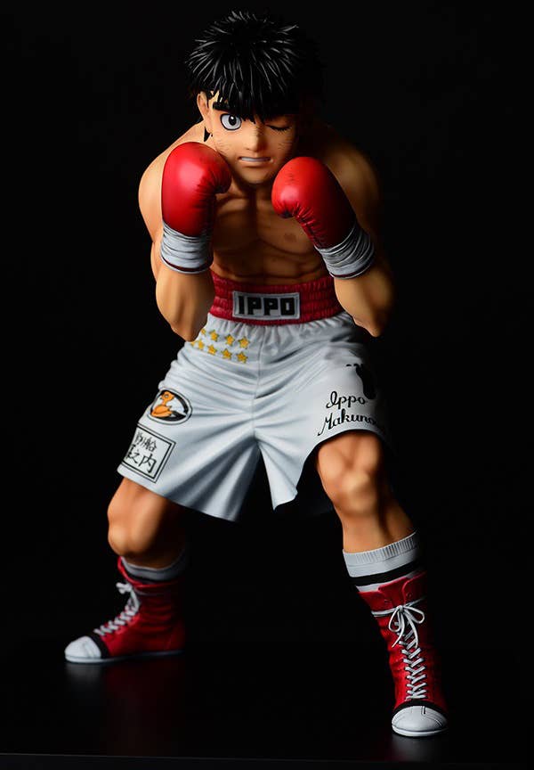 Orcatoys Hajime no Ippo Series Ippo Makunouchi Fighting Pose Damage Ver. (Re-Run) Figure | 4560321854622