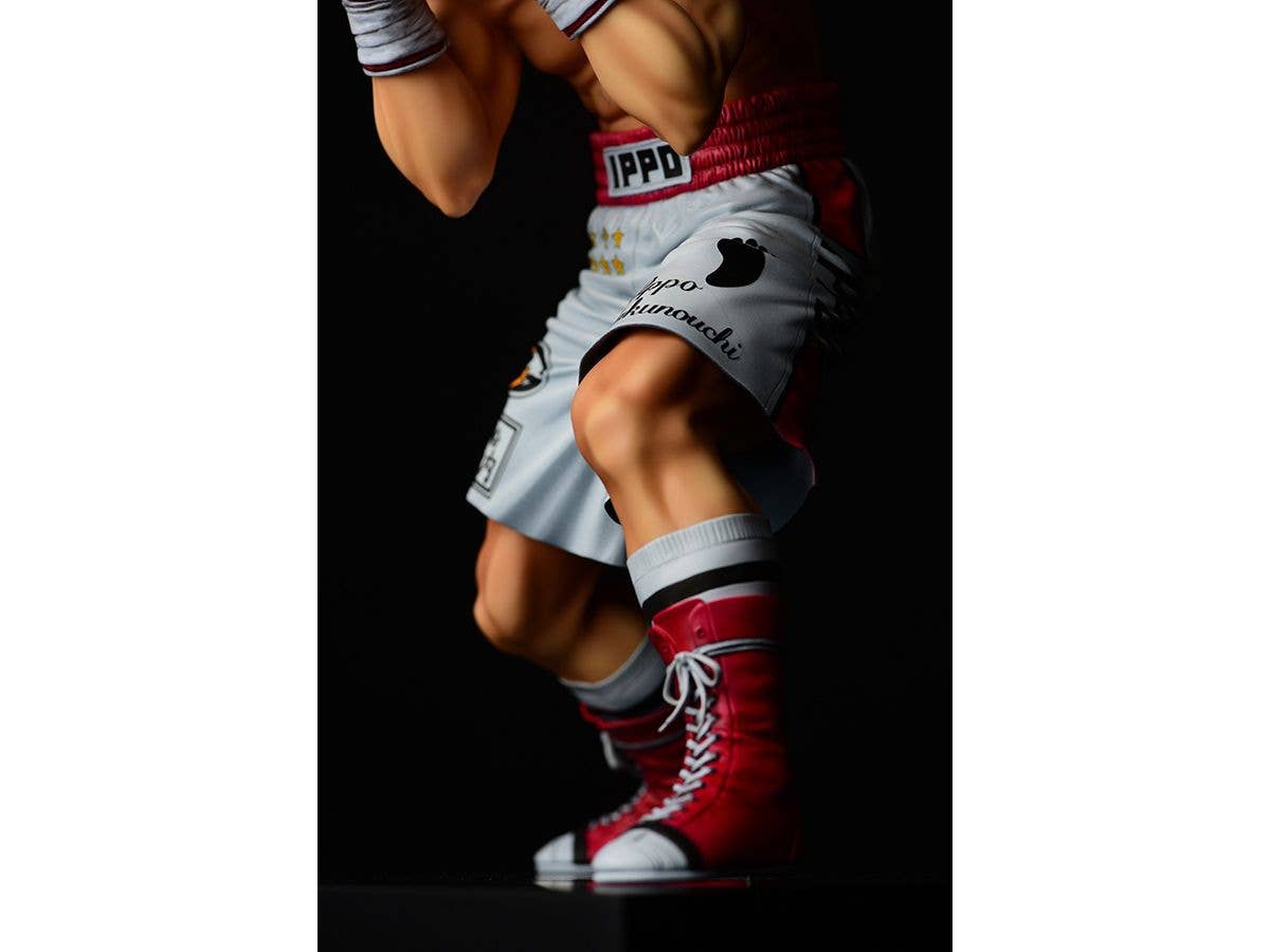 Orcatoys Hajime no Ippo Series Ippo Makunouchi Fighting Pose Damage Ver. (Re-Run) Figure | 4560321854622