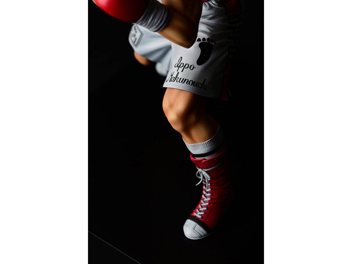 Orcatoys Hajime no Ippo Series Ippo Makunouchi Fighting Pose Damage Ver. (Re-Run) Figure | 4560321854622