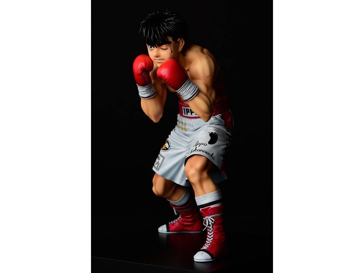Orcatoys Hajime no Ippo Series Ippo Makunouchi Fighting Pose Damage Ver. (Re-Run) Figure | 4560321854622