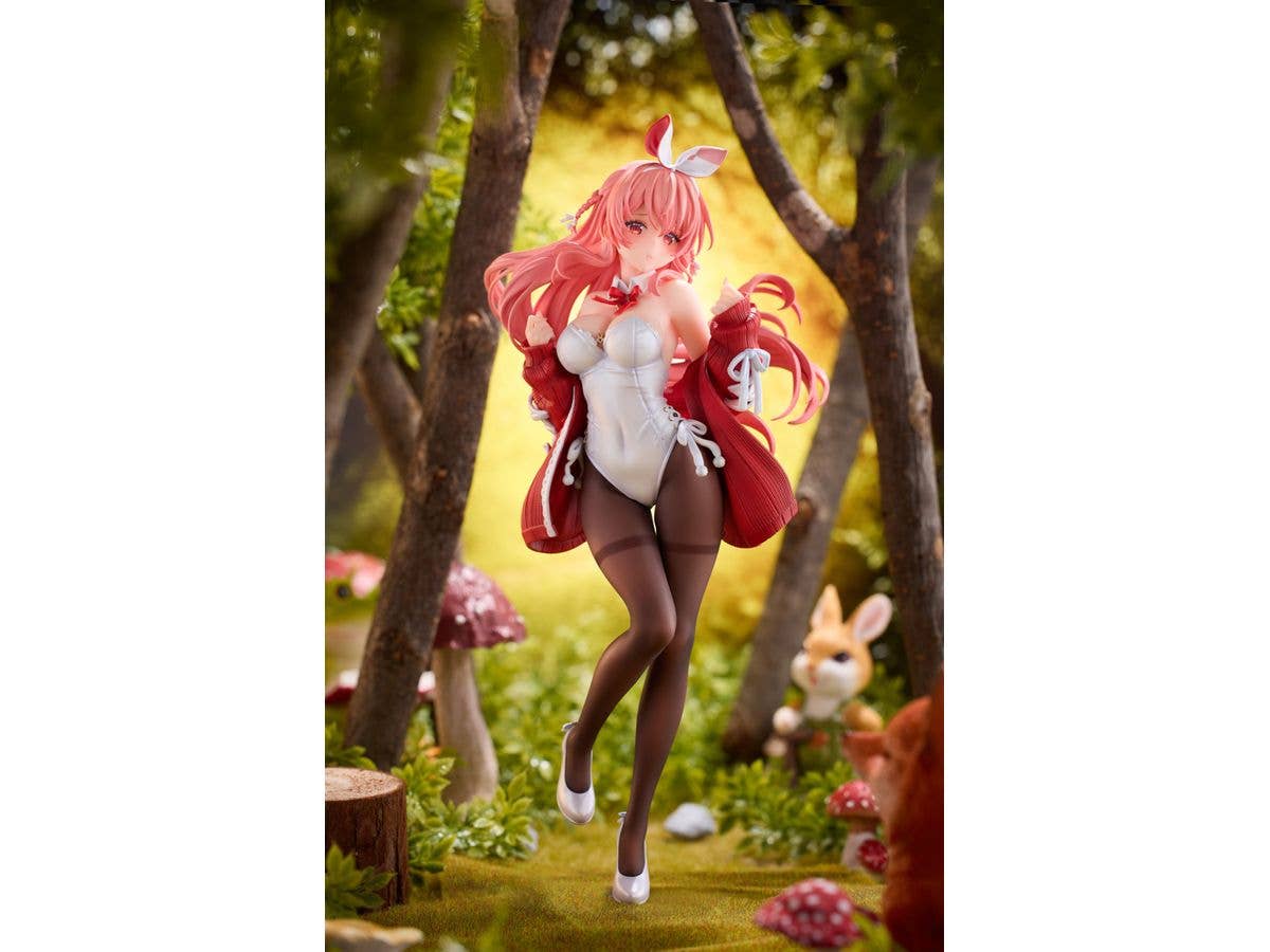WHITE RABBIT ILLUSTRATED BY ROSUURI 1/7 PVC FIG (MR) | 4589565816814