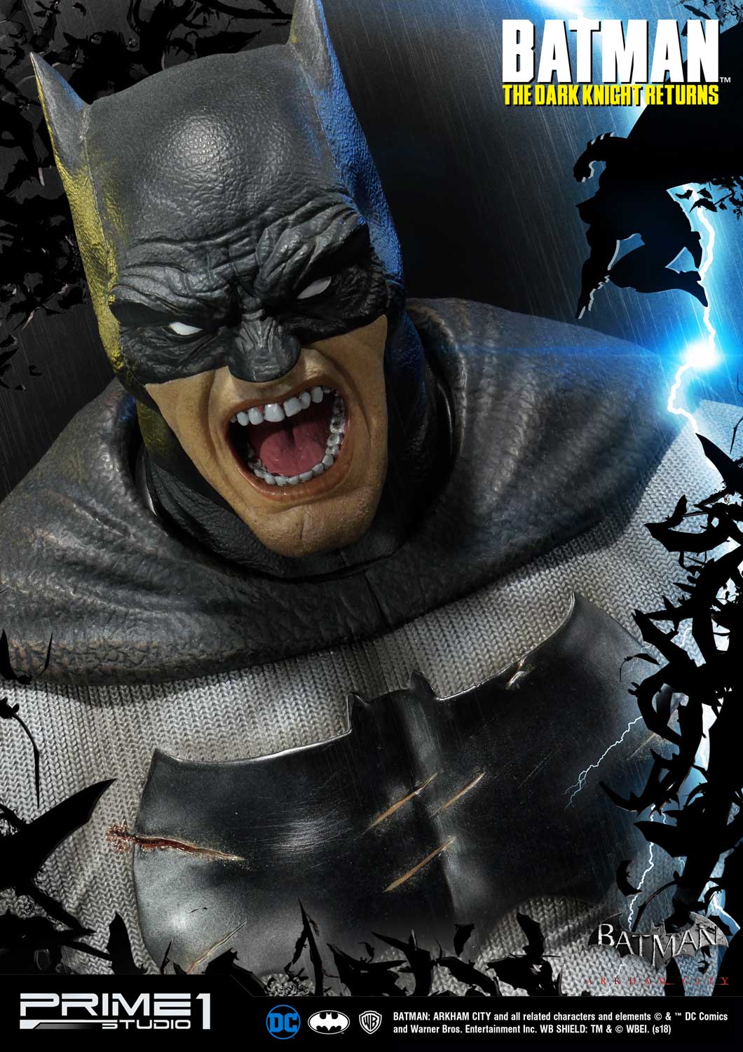 Premium Bust Batman: Arkham City Batman