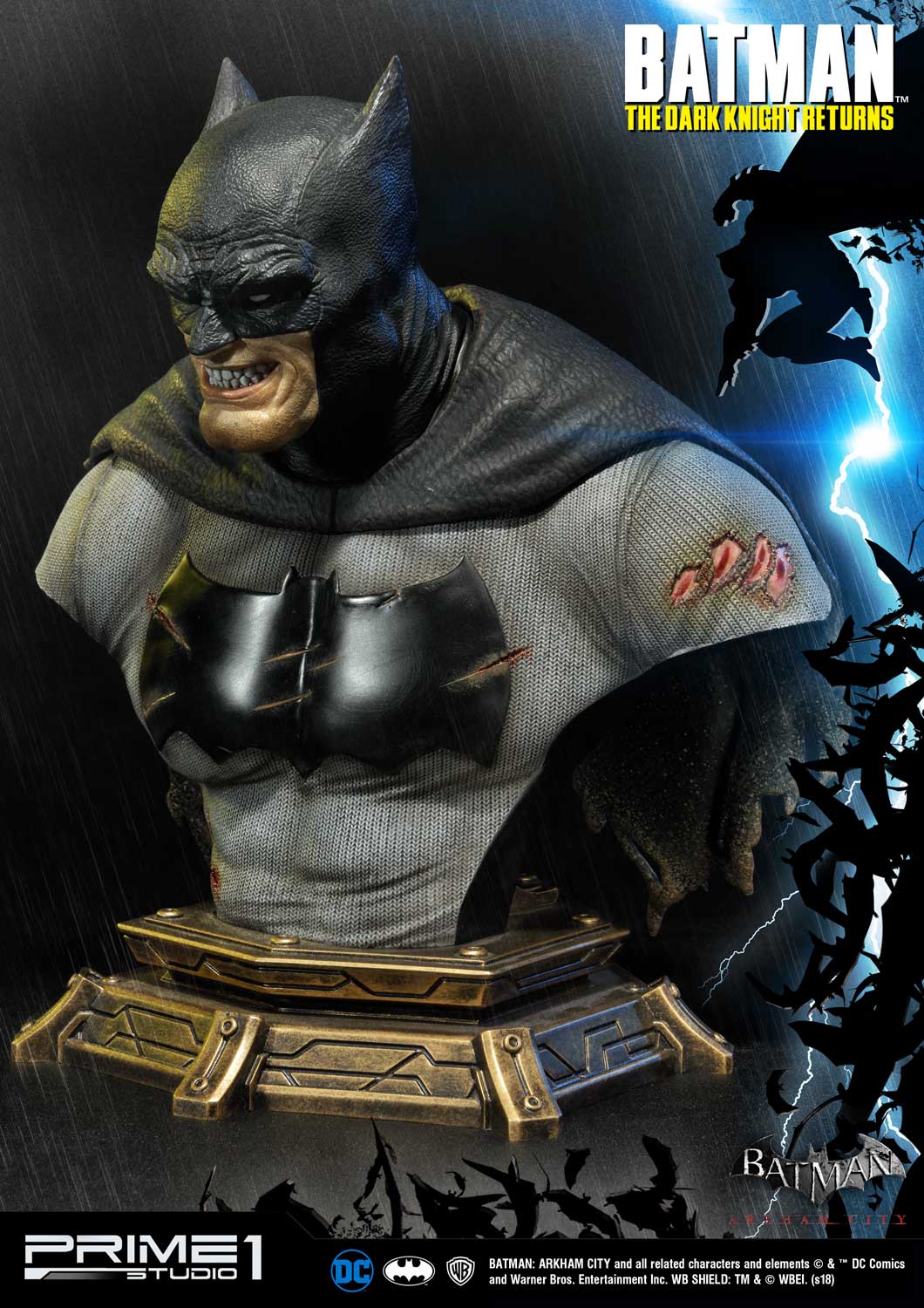 Premium Bust Batman: Arkham City Batman