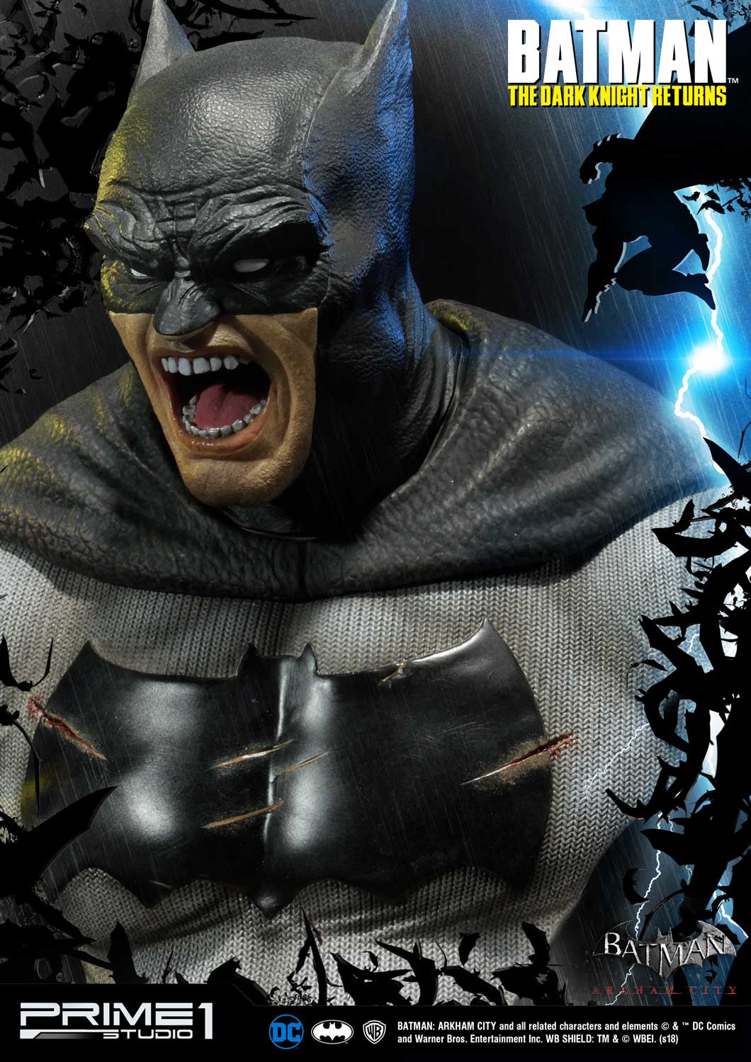 Premium Bust Batman: Arkham City Batman