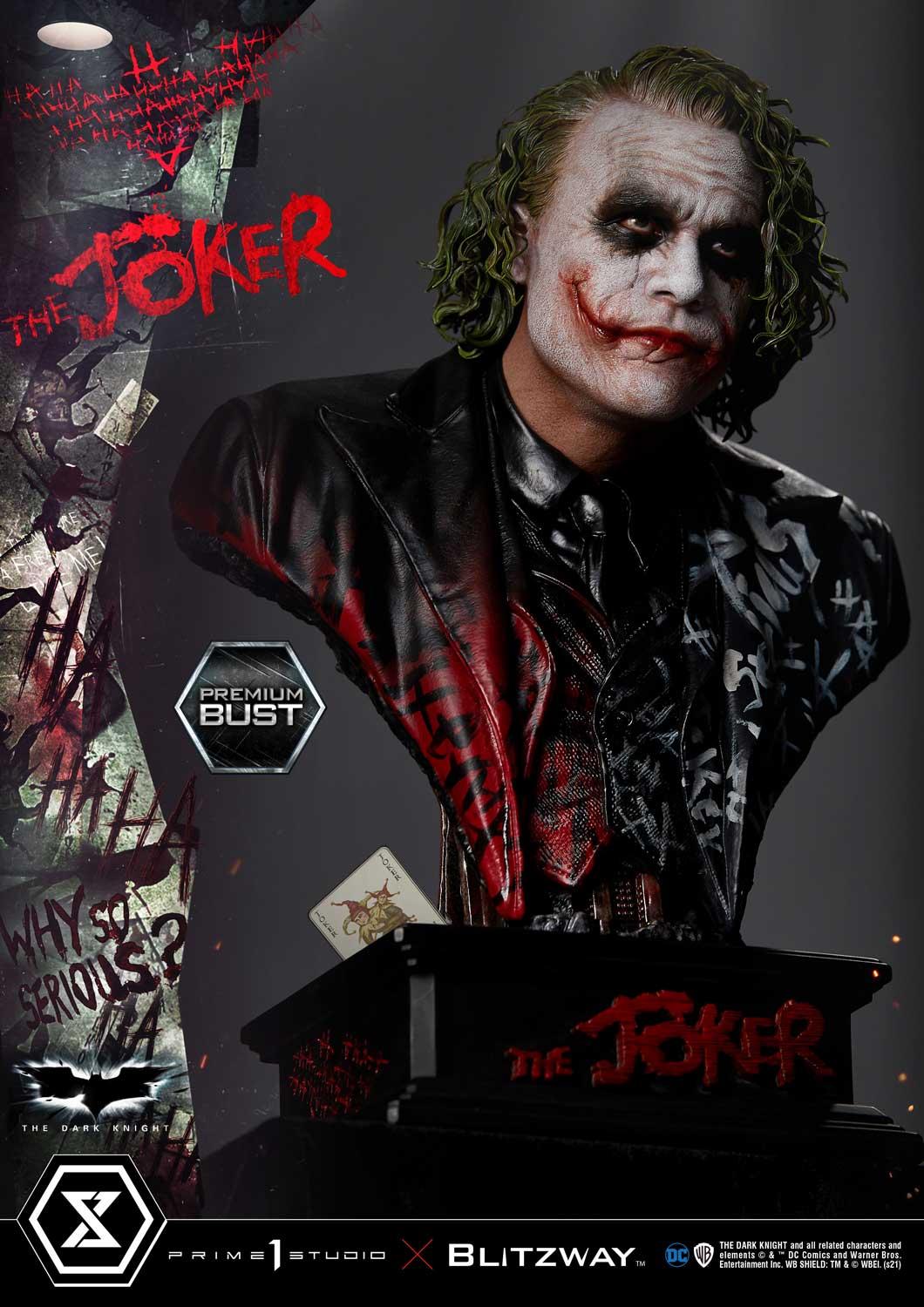 Premium Bust The Dark Knight (Film) The Joker