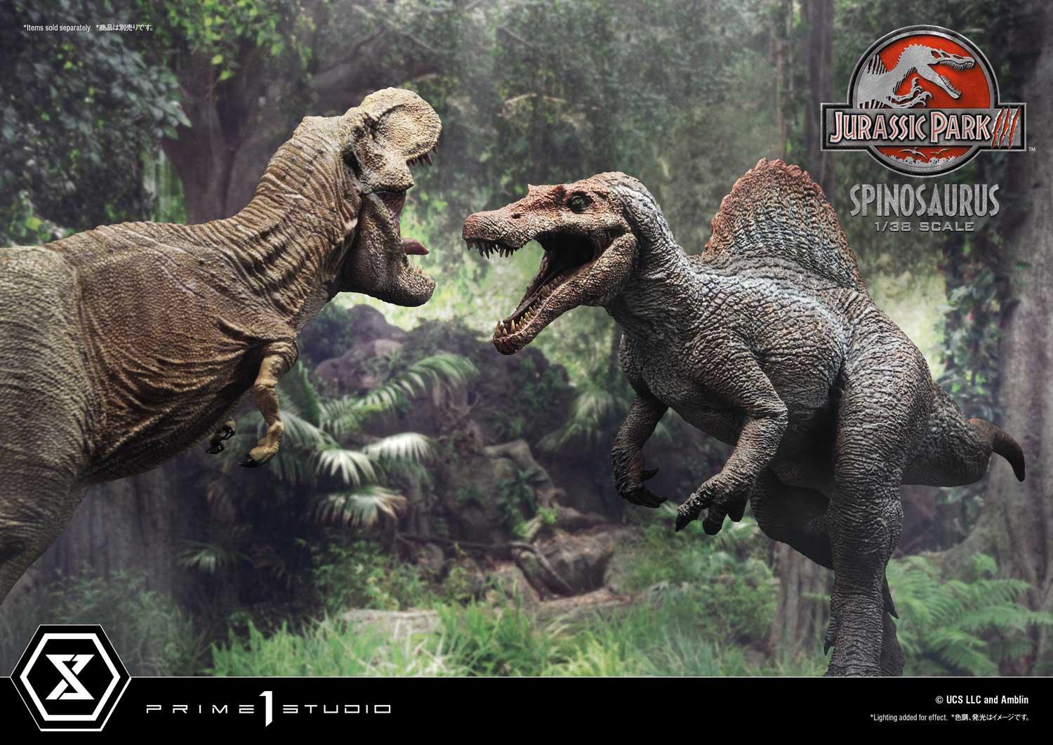 (PRE-ORDER) Prime Collectible Figures Jurassic Park III (Film) Spinosaurus