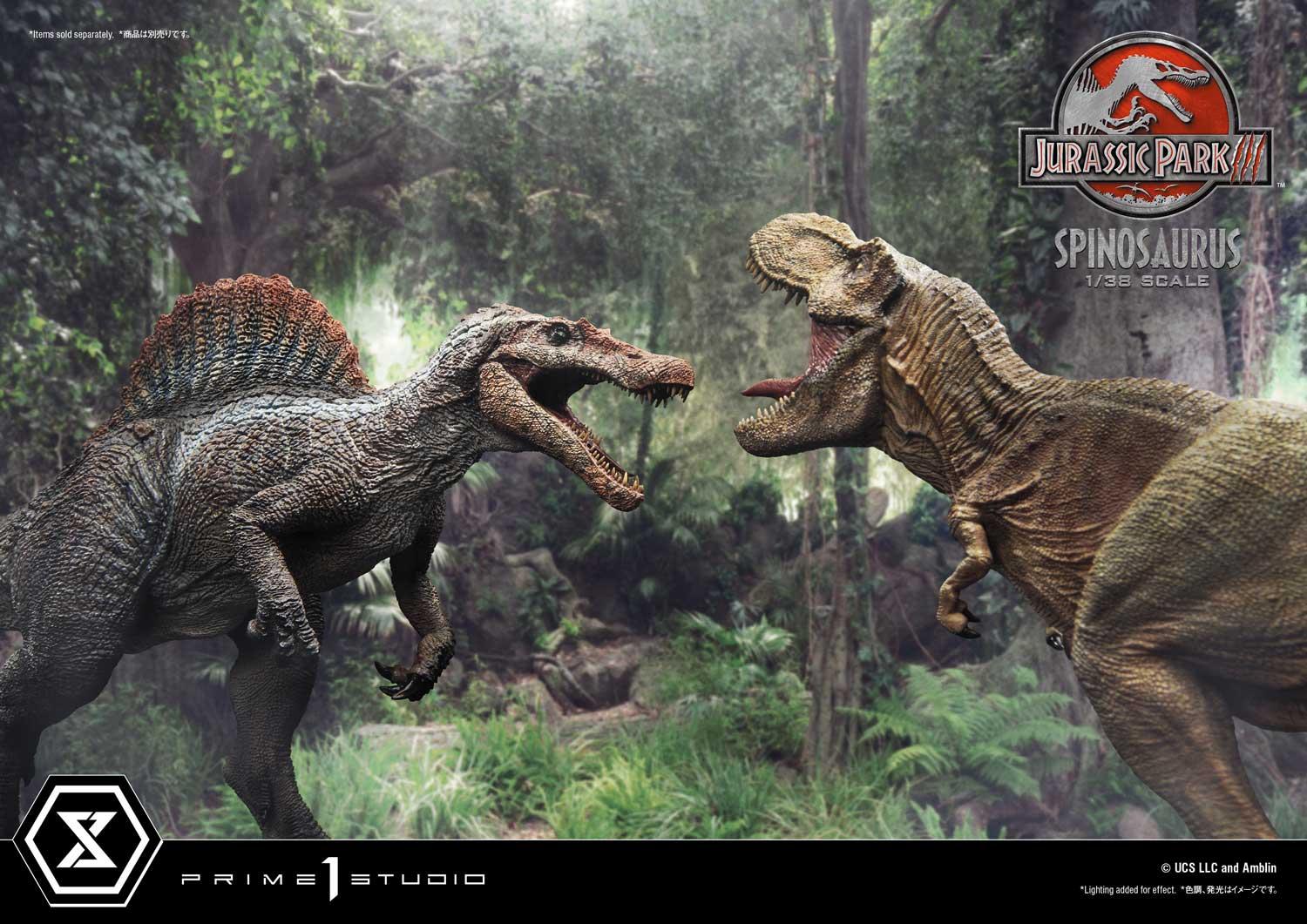 (PRE-ORDER) Prime Collectible Figures Jurassic Park III (Film) Spinosaurus