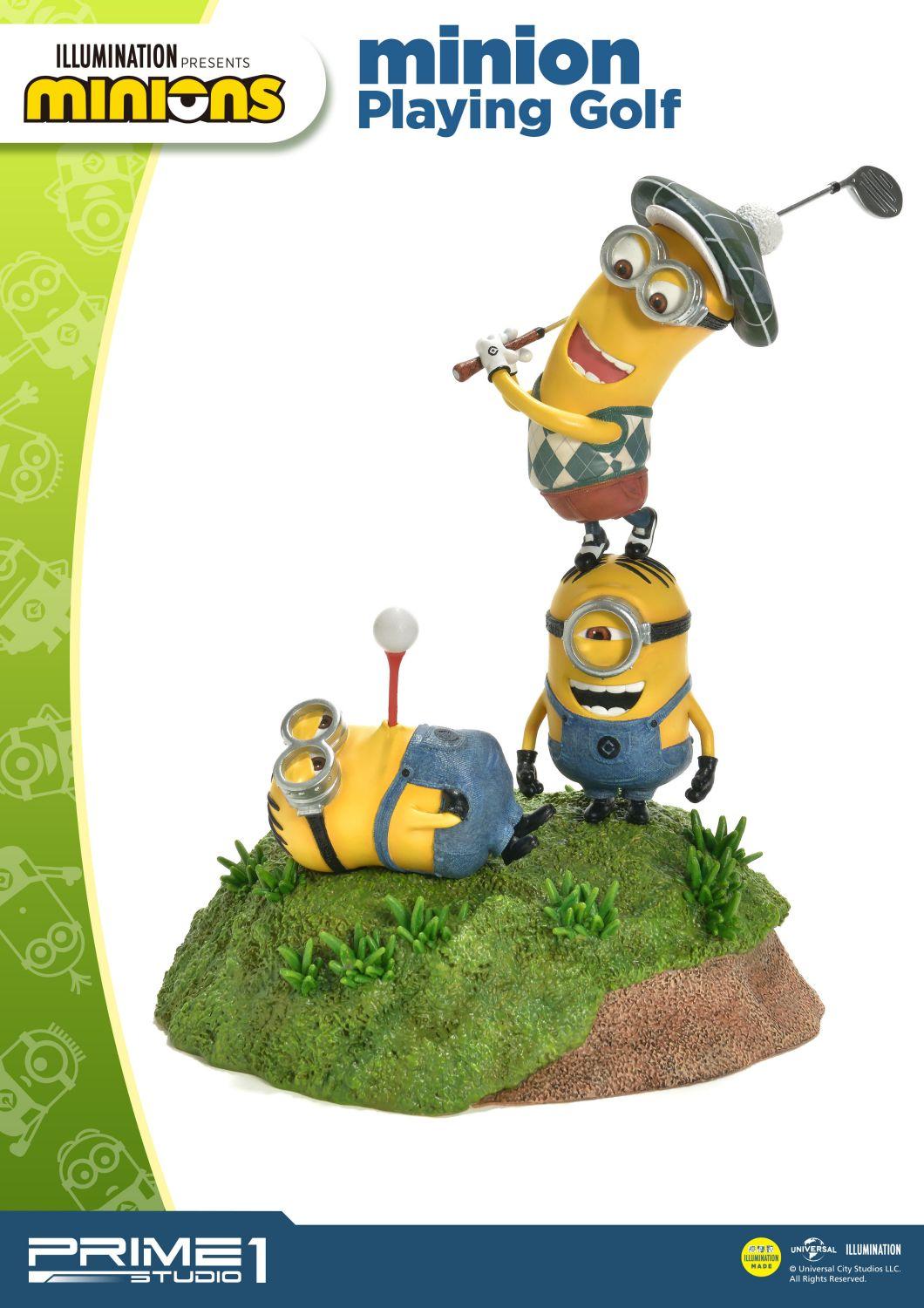 Prime Collectible Figures Minions Playing Golf