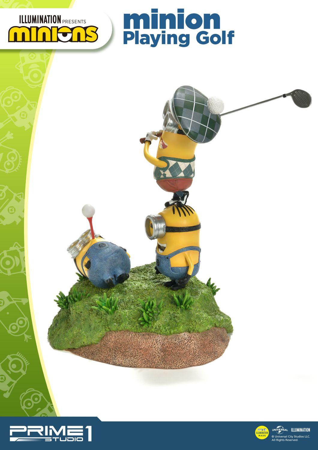 Prime Collectible Figures Minions Playing Golf