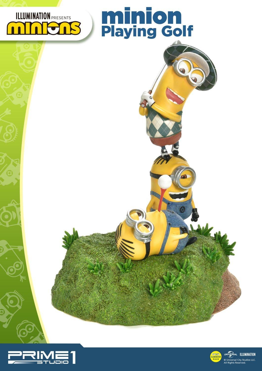 Prime Collectible Figures Minions Playing Golf