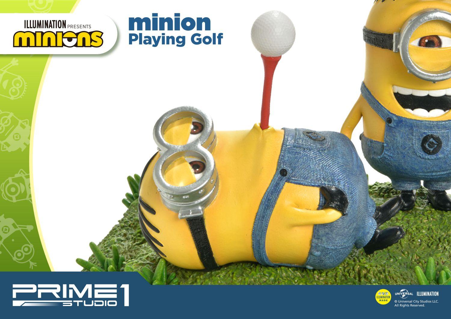 Prime Collectible Figures Minions Playing Golf