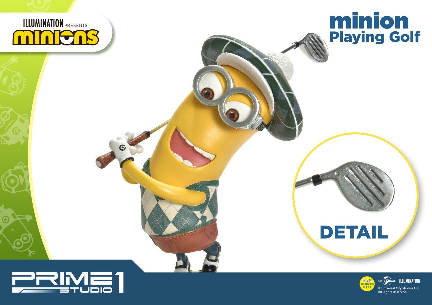 Prime Collectible Figures Minions Playing Golf