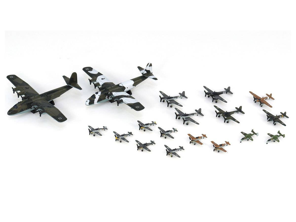 Pit Road 1/700 WWII Luftwaffe Aircraft Set 4 | 4986470020815