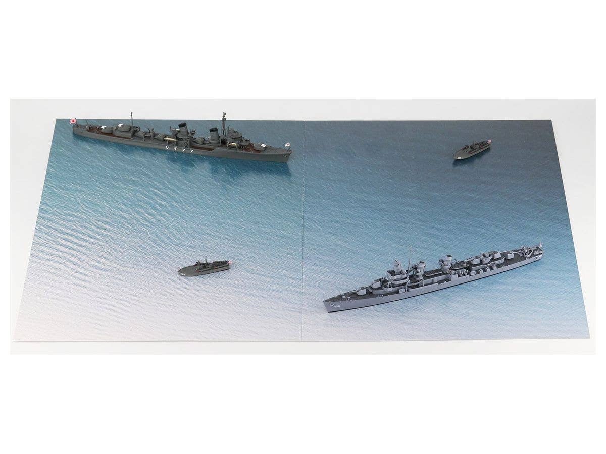 Pit Road 1/700 Battle of the South Pacific IJN Destroyer AMAGIRI vs. US Navy PT Boat | 4986470067759