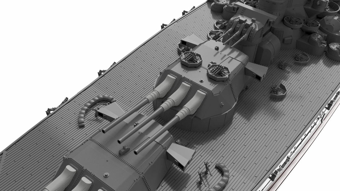 Pit Road 1/700 IJN Battleship 'YAMATO' | 4986470019185