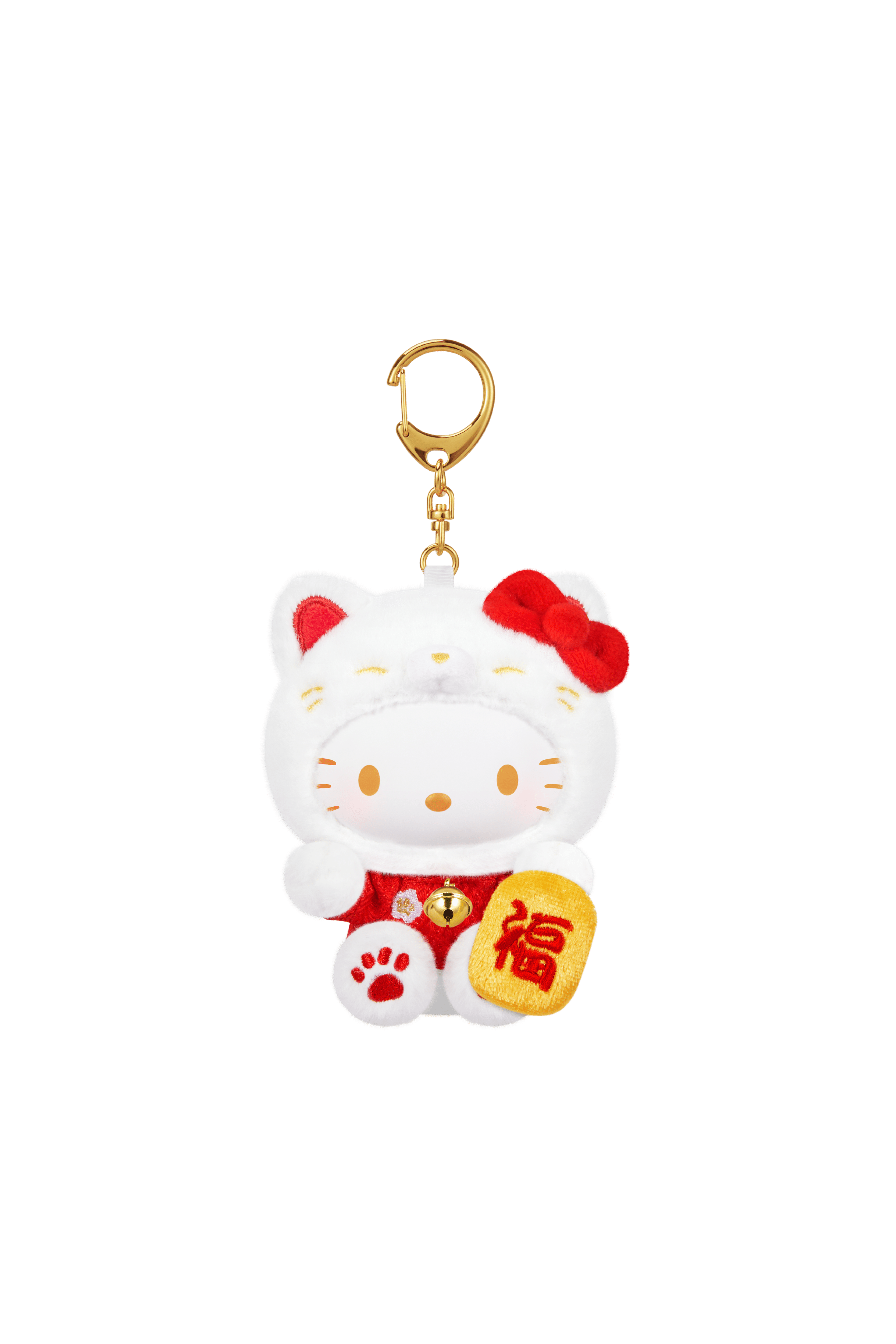 Sanrio characters Lucky Cat Series Plush Pendant Blind Box (Box of 8)