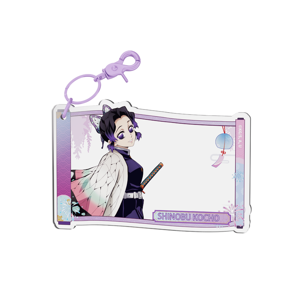 Demon Slayer - Fireworks display Clear Card (Box of 6)