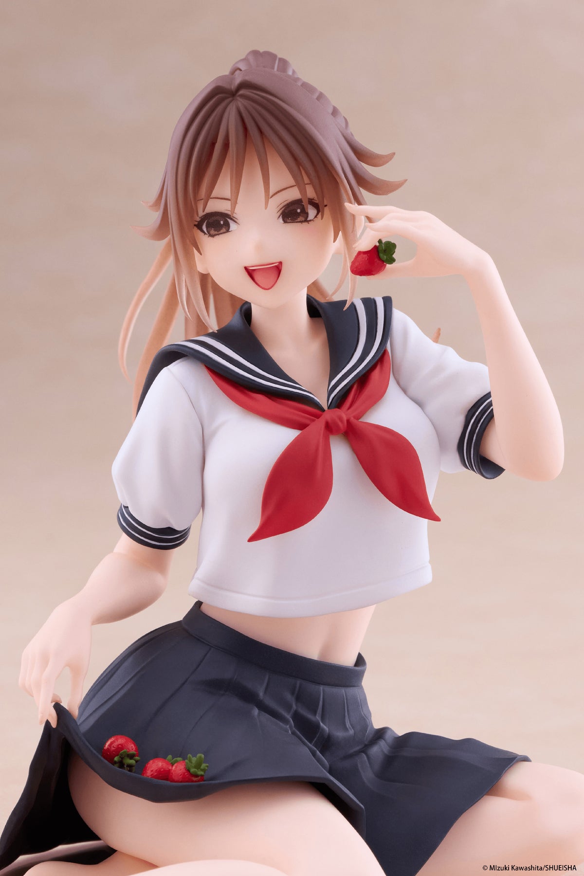 Strawberry 100% Desktop Cute Figure - Satsuki Kitaoji (School uniform Ver.)