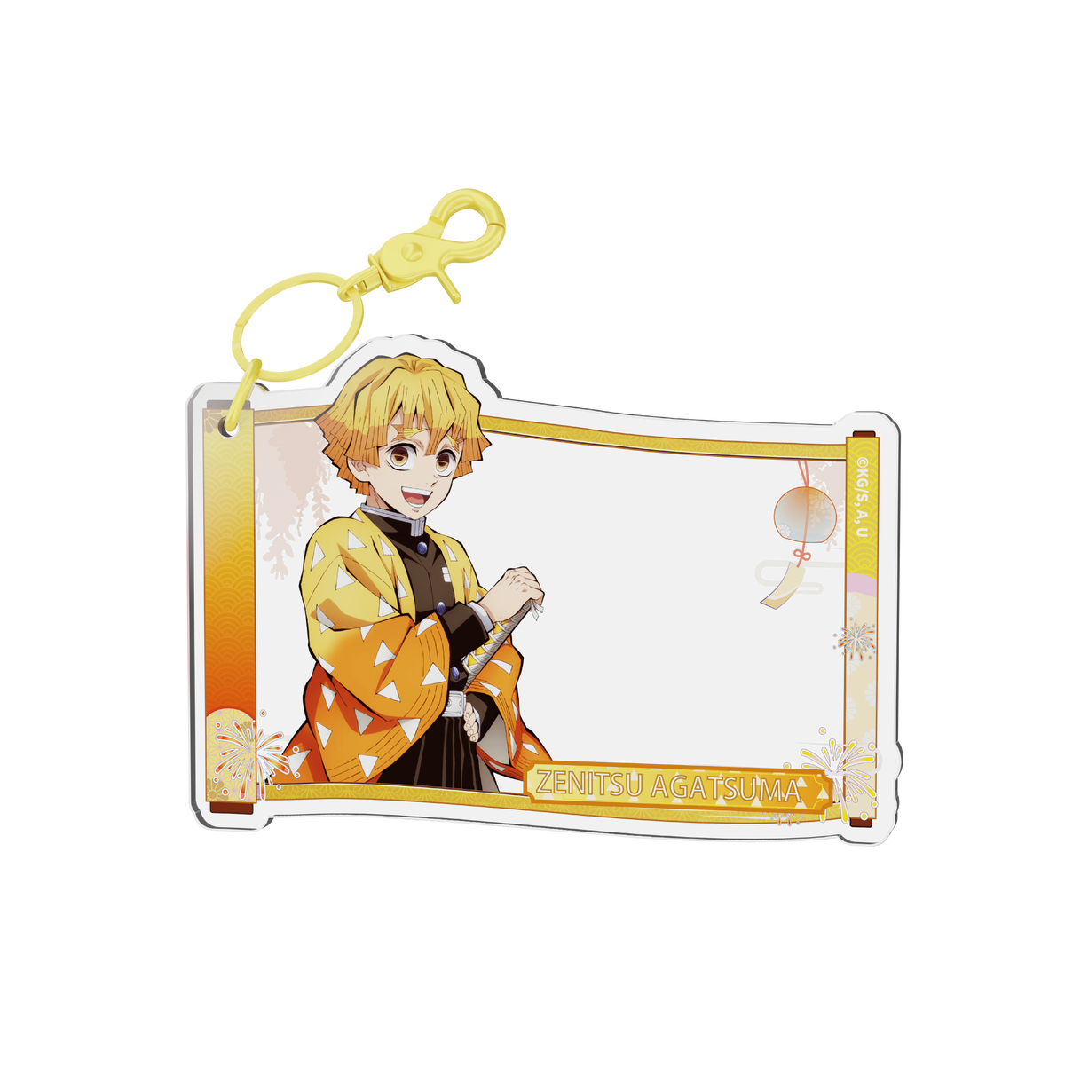 Demon Slayer - Fireworks display Clear Card (Box of 6)
