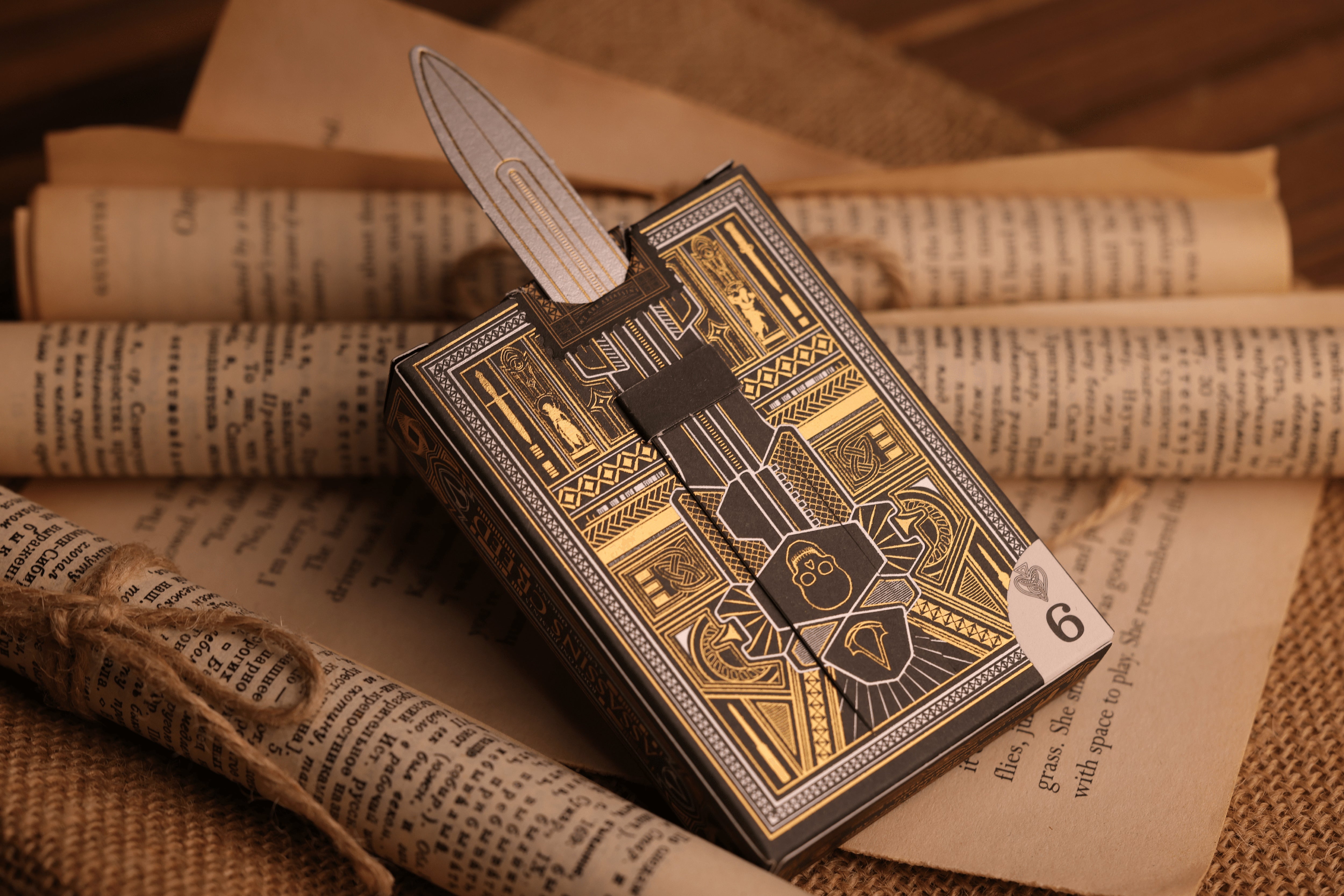Assassin's Creed Legacy Playing Cards | BLACK HIDDEN BLADE