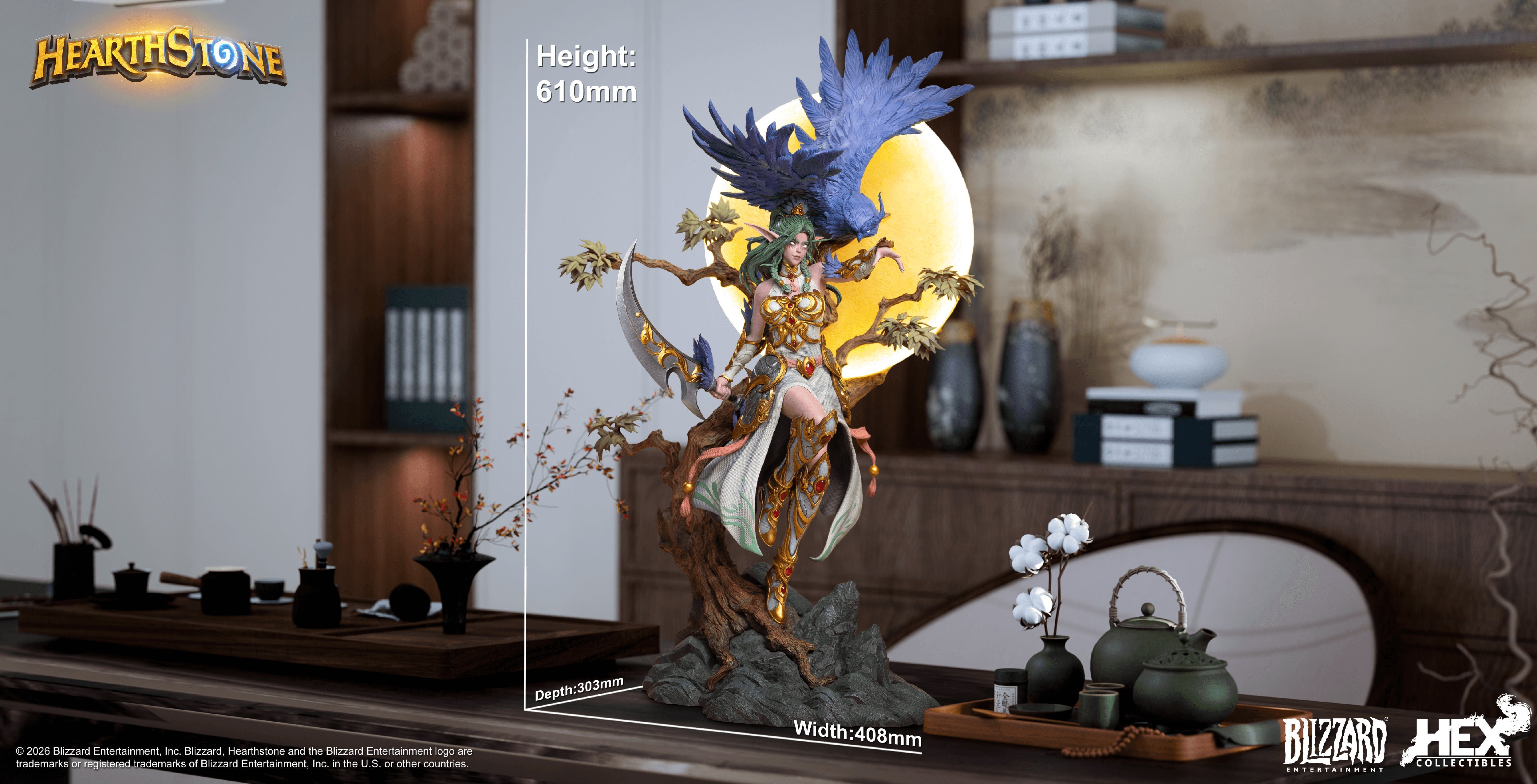 Blizzard Signature Tyrande Statue