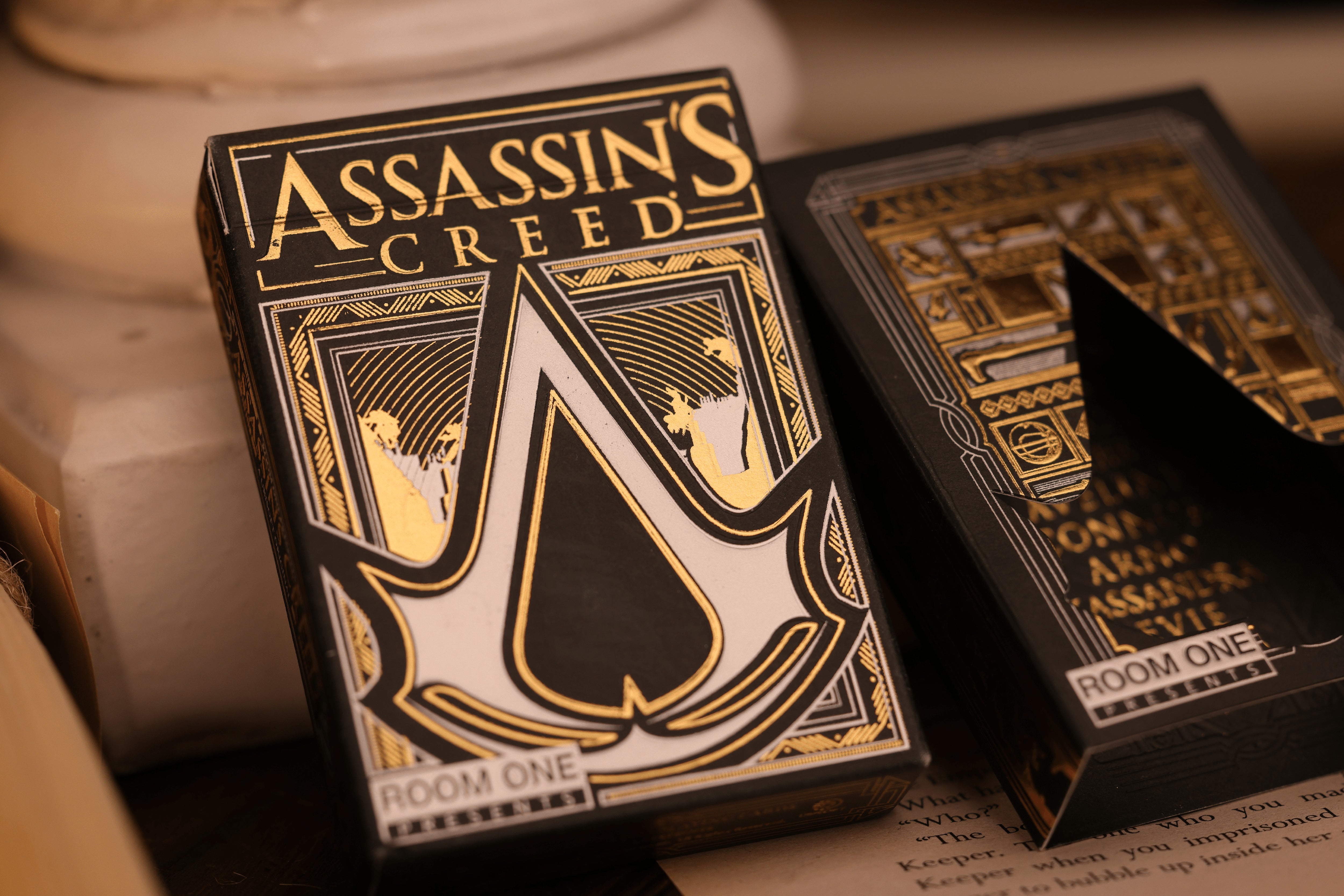 Assassin's Creed Legacy Playing Cards | BLACK HIDDEN BLADE